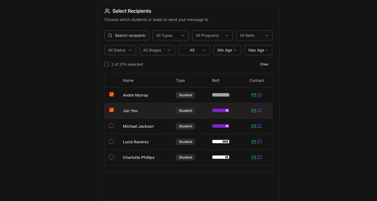 Sending Emails overview